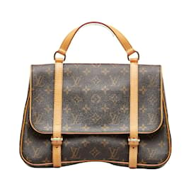 Louis Vuitton-Louis Vuitton Monogram Marelle Sac a Dos Canvas Backpack M51158 in Good condition-Brown