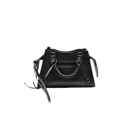 Balenciaga-BALENCIAGA  Handbags T.  leather-Black