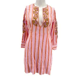 Antik Batik-ANTIK BATIK Kleider T.Internationale XS-Baumwolle-Pink