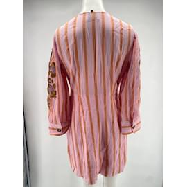 Antik Batik-ANTIK BATIK Kleider T.Internationale XS-Baumwolle-Pink