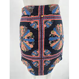 Antik Batik-ANTIK BATIK Jupes T.International XS Coton-Multicolore