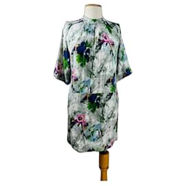 Robe Msgm Multicolore en Viscose Multicolore