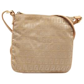 Fendi-Sac à bandoulière Fendi Zucchino marron-Marron,Beige