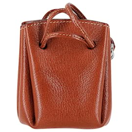 Pre-owned Hermes Orange Leather Cabasellier 31 Bag
