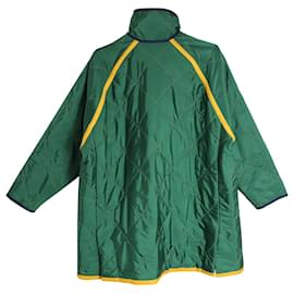 Prada-Prada Quilted Jacket in Green Polyamide-Green