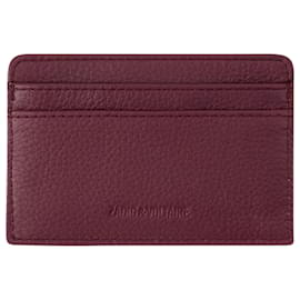 Zadig & Voltaire-ZV Pass Cardholder - Zadig&Voltaire - Leather - Purple-Other