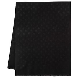 Sciarpa All Over Skull - Alexander Mcqueen - Lana - Nera Nero