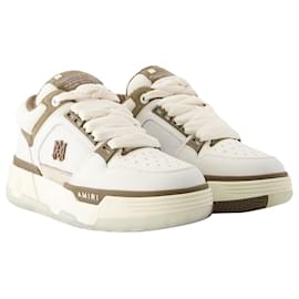 Amiri-MA 1 Sneakers - Amiri - Leather - Brown/white-Brown