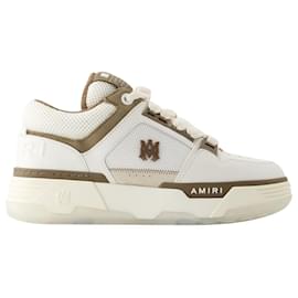 Amiri-MA 1 Sneakers - Amiri - Leather - Brown/white-Brown