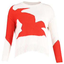 Hugo Boss Pull Boss Bird Print en coton multicolore Autre