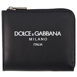 Dolce & Gabbana Logo-Geldbörse – Dolce&Gabbana – Leder – Grün Grün