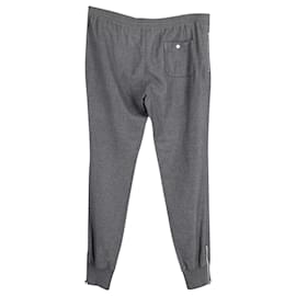 Hermès-Pantalón jogging Hermes de algodón gris-Gris