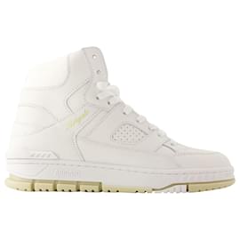Autre Marque-Area High Sneakers - Axel Arigato - Leather - White/Beige-White