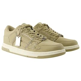 Amiri-Chunky Skel Top Low Sneakers - Amiri - Leather - Green-Green
