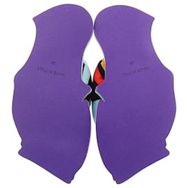 Emilio Pucci-Emilio Pucci Marmo Print Scuba Sandals In Multicolor Rubber-Multiple colors
