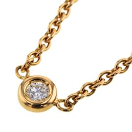 Dior-18Collar con colgante de oro k y diamantes MIM95001-Dorado