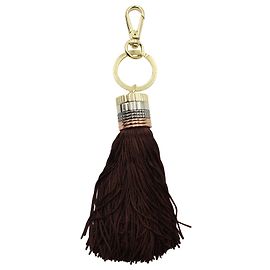 Llavero con borlas Boucheron Quatre en seda burdeos Burdeos