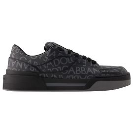 Dolce & Gabbana Baskets New Roma - Dolce&Gabbana - Cuir - Noir Noir