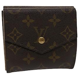 Louis Vuitton-LOUIS VUITTON Monogram Wallet LV Auth 47196-Monogramm