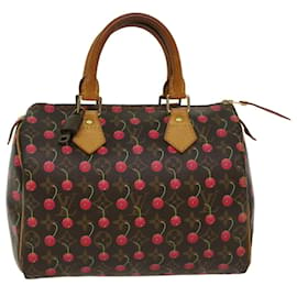 Louis Vuitton-Louis Vuitton Monogram Cherry Speedy 25 Handtasche M.95009 LV Auth 47213-Andere