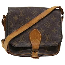 Louis Vuitton-LOUIS VUITTON Monogram Cartouchiere PM Shoulder Bag M51254 LV Auth rd5430-Monogram