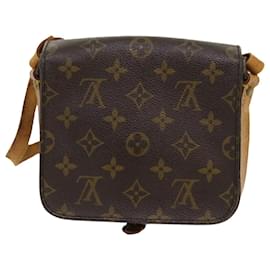 Louis Vuitton-LOUIS VUITTON Monogram Cartouchiere PM Shoulder Bag M51254 LV Auth rd5430-Monogram