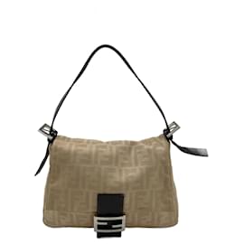 Fendi-Toile Beige Fendi Baguette Mamma-Beige