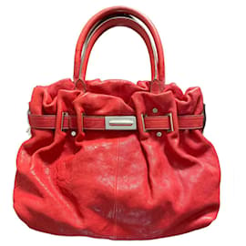Lanvin-Handtaschen-Rot,Silber Hardware