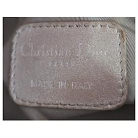 Christian Dior-Lady Dior Kupplung-Silber