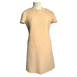 Courreges Robe Courrèges modèle 100 Beige Camel
