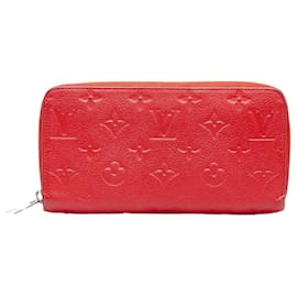 Louis Vuitton-Louis Vuitton Portefeuille zippy-Red