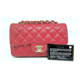 Chanel-Handbags-Red