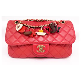 Chanel-CHANEL Valentine leather bag-Pink