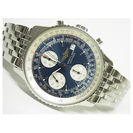 Breitling-BREITLING Old Navitimer blue Dial A13322 Mens-Silvery