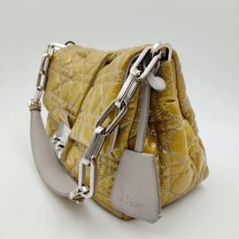 Dior-Dior Christian Dior Miss Dior bag in gold patent leather-Golden