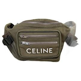 Céline-CELINE Handtaschen T.  Stoff-Khaki