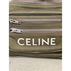 Céline-CELINE Bolsos T.  paño-Caqui