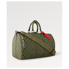 Louis Vuitton-LV Keepall 45 green-Green
