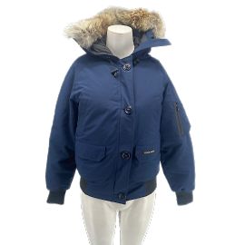 CANADA GOOSE  Coats T.International S Polyester Navy blue