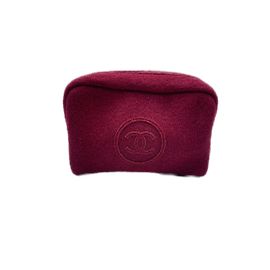 CHANEL  Clutch bags T.  WOOL Dark red