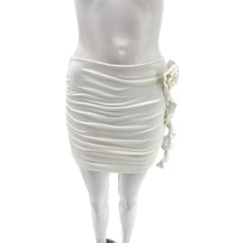 Autre Marque-MESHKI  Skirts T.International S Polyester-White