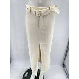 Autre Marque-MESHKI  Skirts T.International S Cotton-White