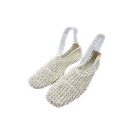 THE ROW Ballerinas T.EU 38 Stoff Weiß
