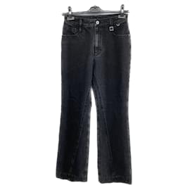 Autre Marque-WOOYOUNGMI Pantalon T.International S Denim - Jeans-Noir