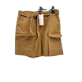 Dorothée Schumacher Shorts Dorothee Schumacher T.US 2 en coton Camel
