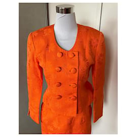 Dior-Vestito gonna-Arancione,Corallo