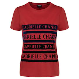 Chanel-Maglietta Coco Gabrielle-Rosso