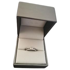 Autre Marque White Gold Ring set with diamonds Other