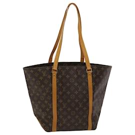 Louis Vuitton-LOUIS VUITTON Monogram Sac Shopping Tote Bag M51108 Auth ar LV9906b-Monogramme