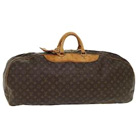 Louis Vuitton-LOUIS VUITTON Monogram Sac Plein Air Long Boston Bag M41440 Auth LV 46933-Monogramme